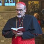 Cardinale Pizzaballa in visita a Gaza