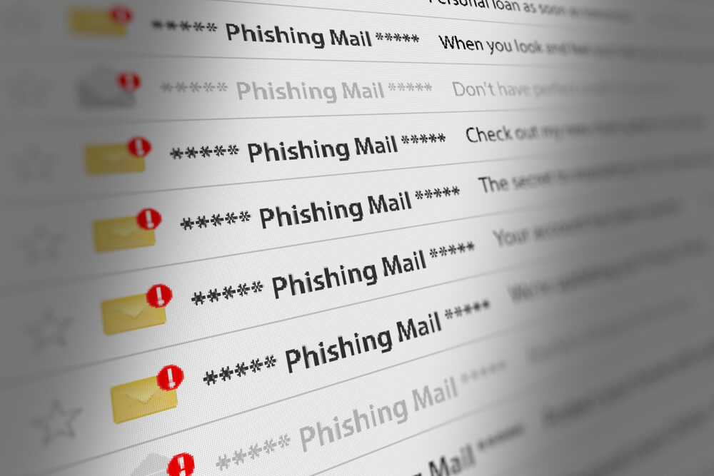 Attacco phishing Microsoft 365
