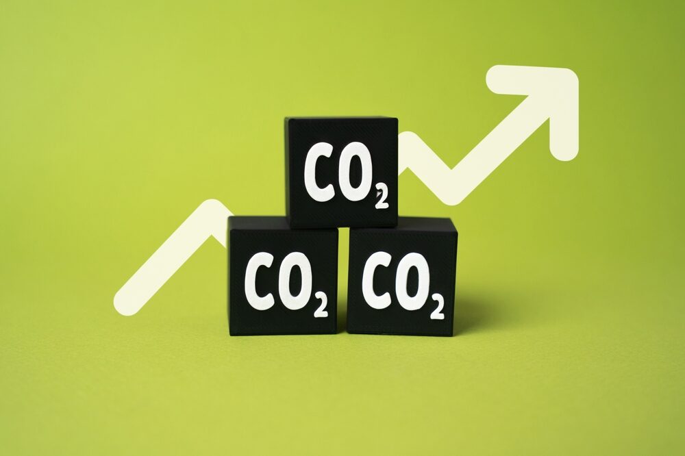 Grafico sul prezzo delle quote di CO2
