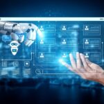 Rappresentazione grafica delle funzioni IT, legale e compliance nell'intelligenza artificiale