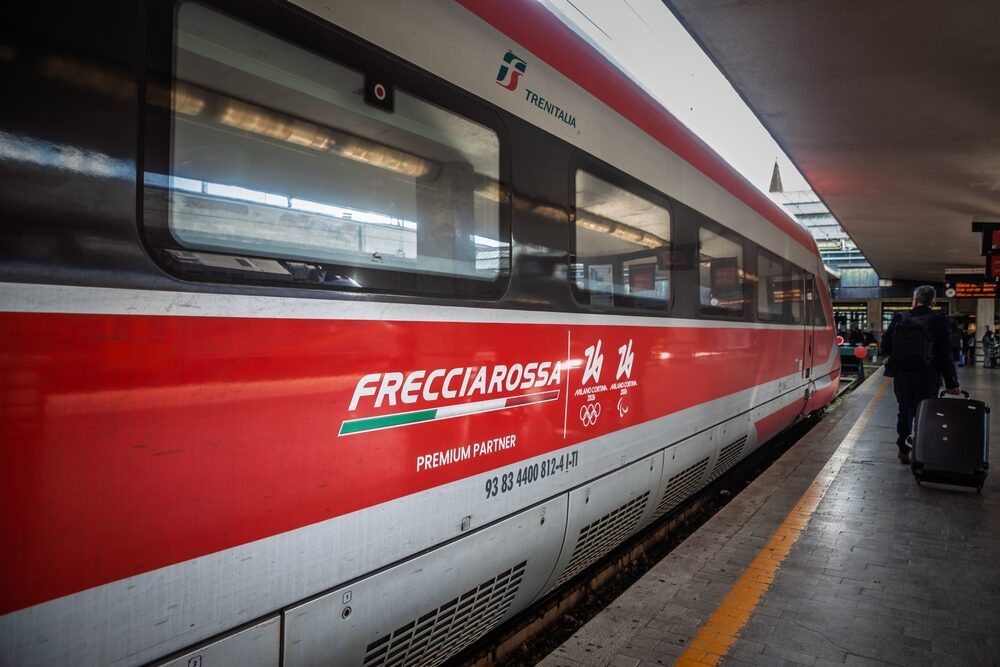 Frecciarossa in corsa