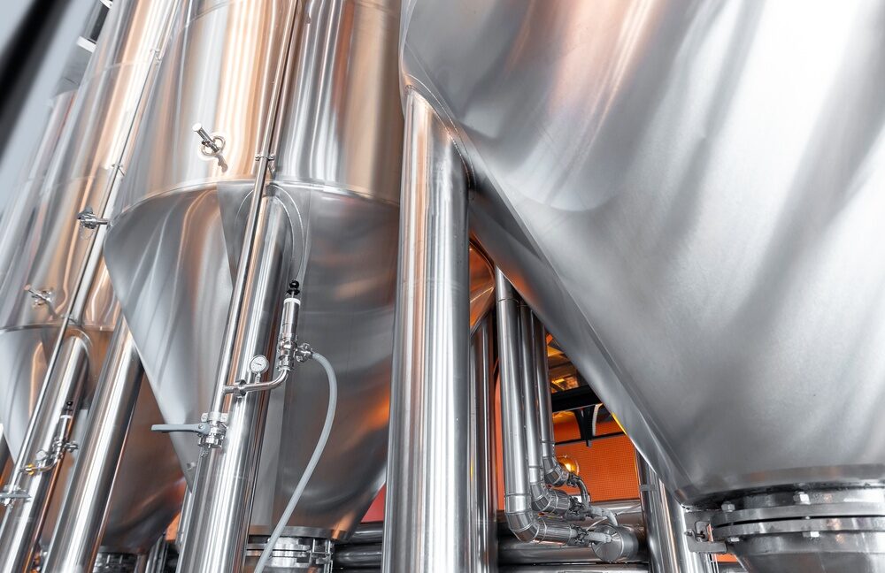 Acciaio inox in produzione