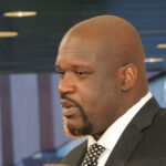 Shaquille O'Neal in un evento di promozione della sicurezza digitale con NordVPN